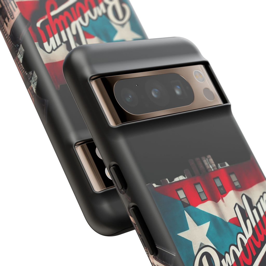 Brooklyn Street Art Phone Case  Urban Graffiti Protective Cover