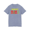 Grinchy Mama Acid-Wash Tee  Holiday Family Christmas Shirt
