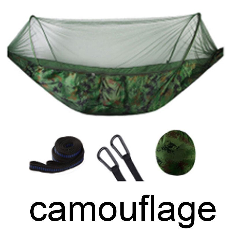 2 Person Portable Outdoor Mosquito Parachute Hammock - Metamorphosis Creations