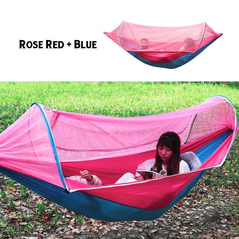 2 Person Portable Outdoor Mosquito Parachute Hammock - Metamorphosis Creations