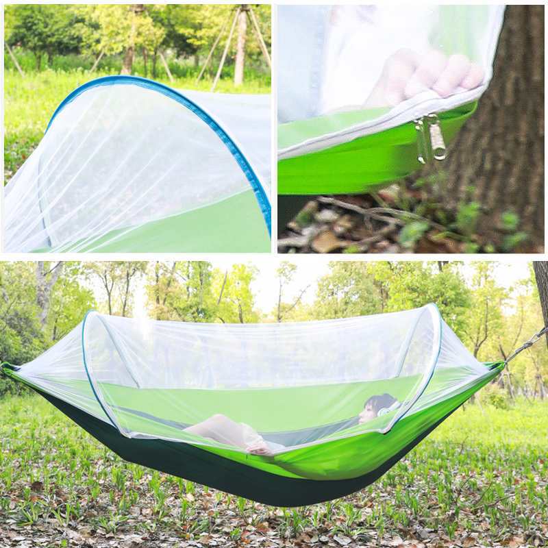 2 Person Portable Outdoor Mosquito Parachute Hammock - Metamorphosis Creations