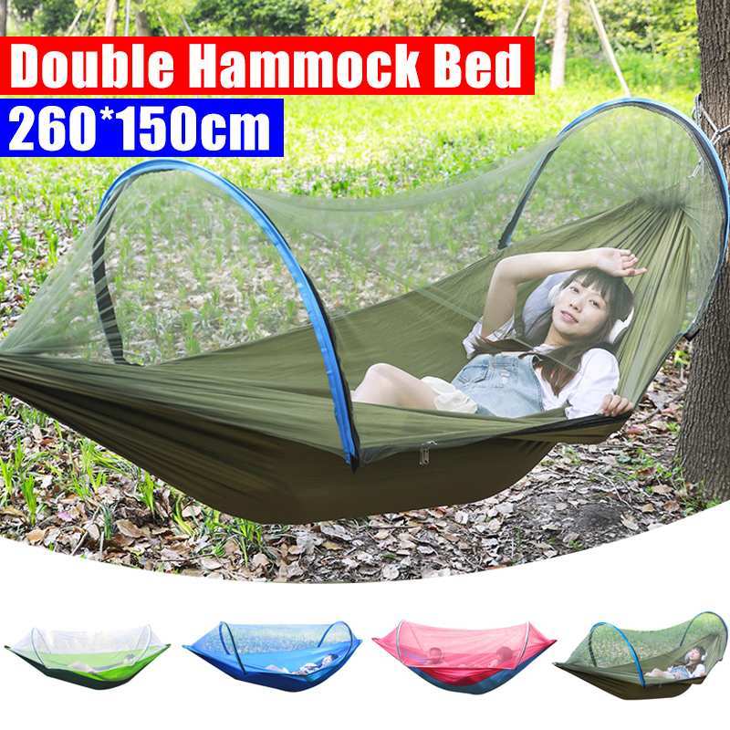 2 Person Portable Outdoor Mosquito Parachute Hammock - Metamorphosis Creations