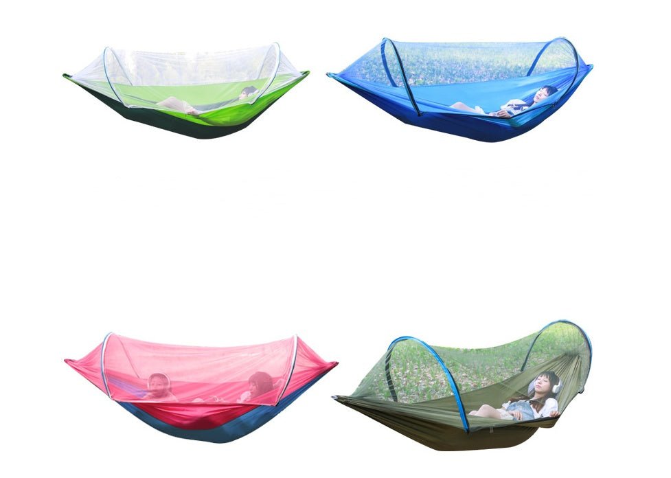 2 Person Portable Outdoor Mosquito Parachute Hammock - Metamorphosis Creations