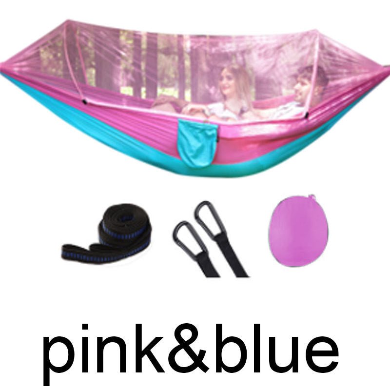 2 Person Portable Outdoor Mosquito Parachute Hammock - Metamorphosis Creations