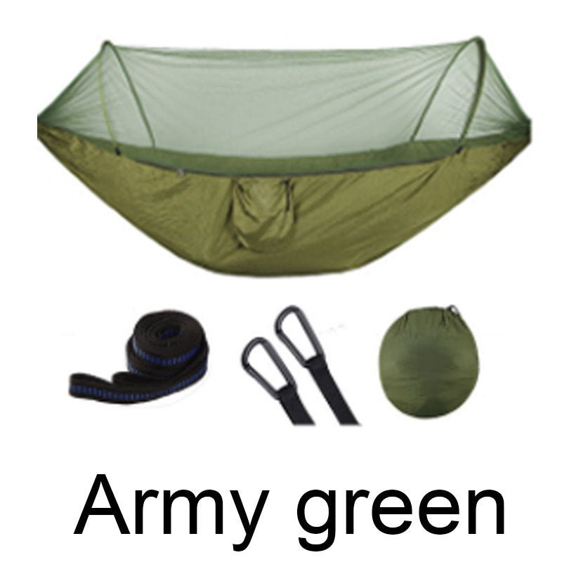 2 Person Portable Outdoor Mosquito Parachute Hammock - Metamorphosis Creations