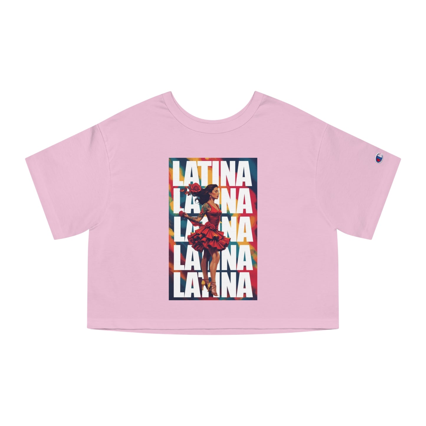 Latina Heritage Cropped T-Shirt | Celebrating Culture, Summer Fashion, Gift for Her, Casual Style, Streetwear