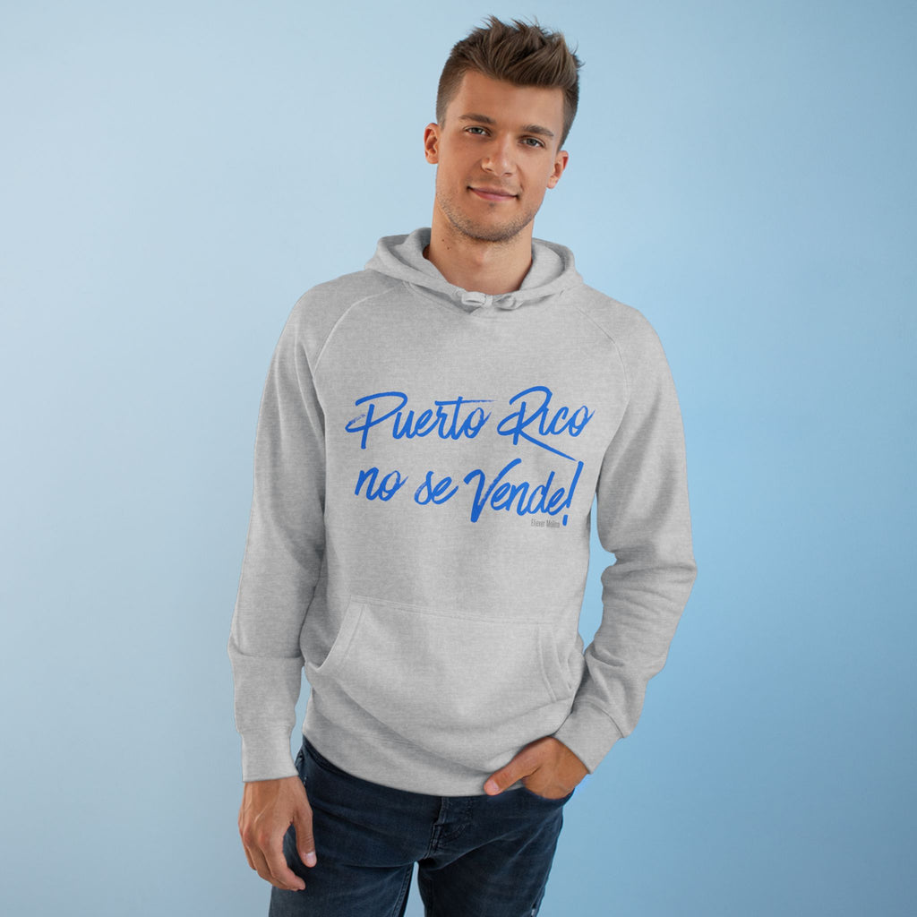 Hoodie  "Puerto Rico No Se Vende" Script Protest Pullover