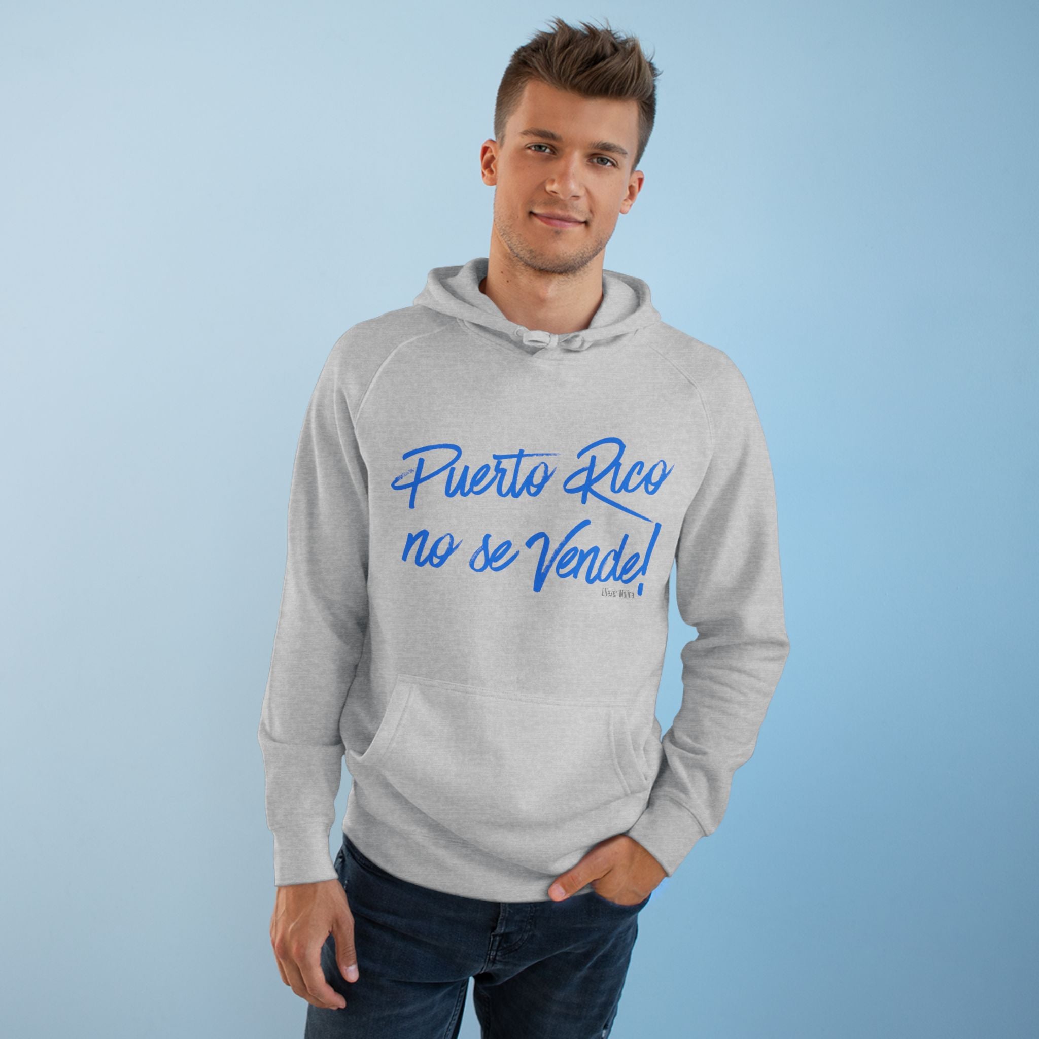 Hoodie  "Puerto Rico No Se Vende" Script Protest Pullover