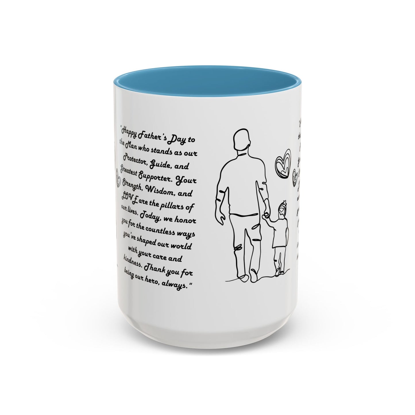 Fathers Day Mug Gift for Dad Funny Fathers Mug Accent Coffee Mug (11, 15oz)