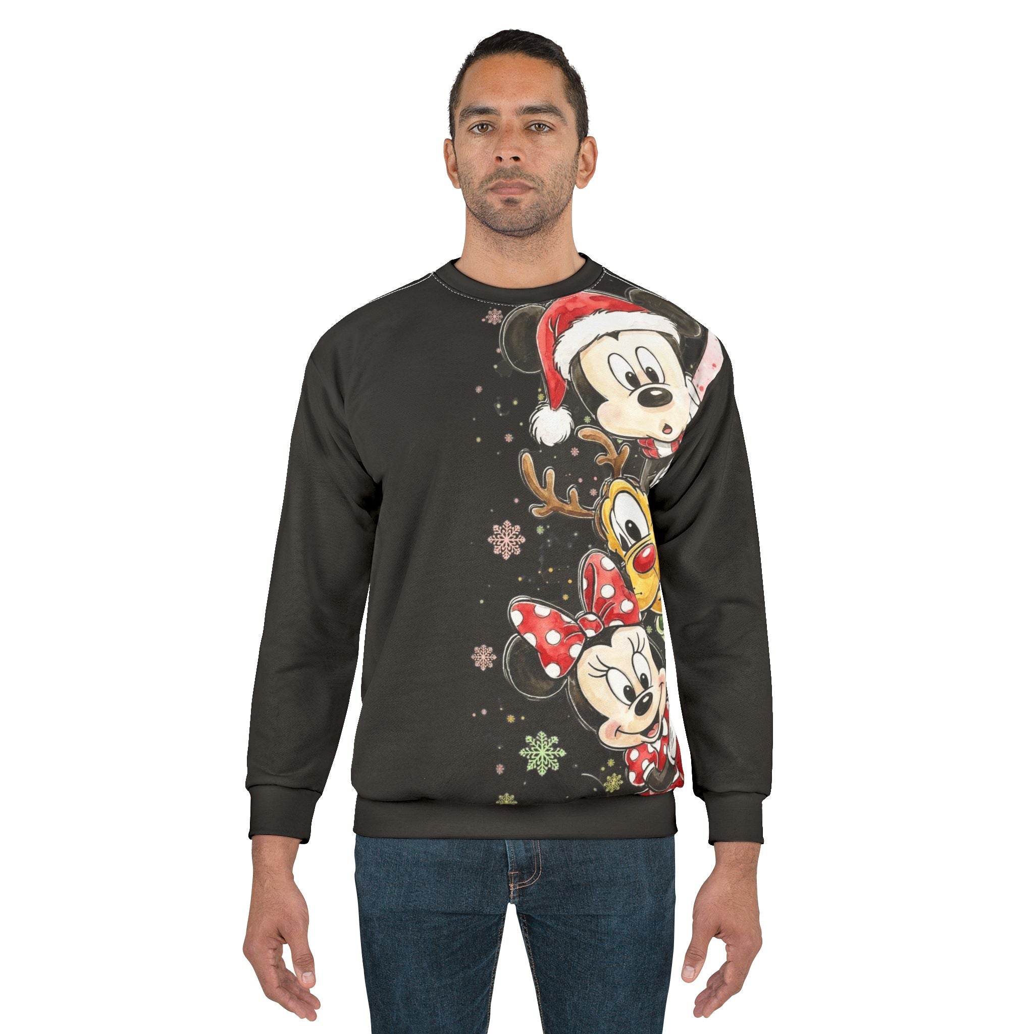Mickey & Friends Christmas Sweatshirt — Holiday Disney Crewneck