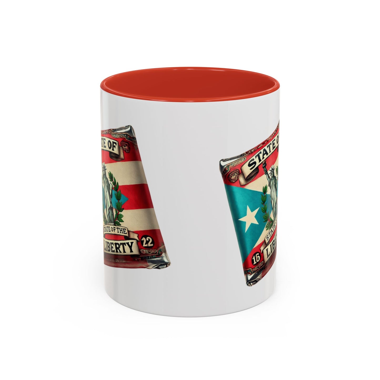 Puerto Rican Heritage Mugs with Unique Designs Accent Coffee Mug (11, 15oz)