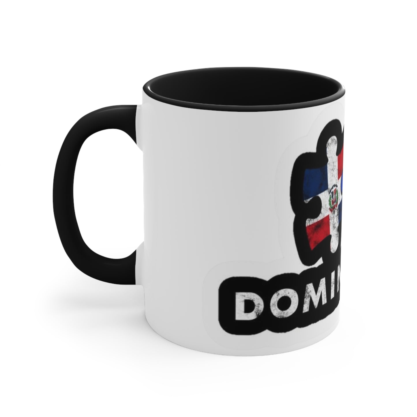 Boricua and Dominicano Caribbean Heritage Drinkware Accent Mugs
