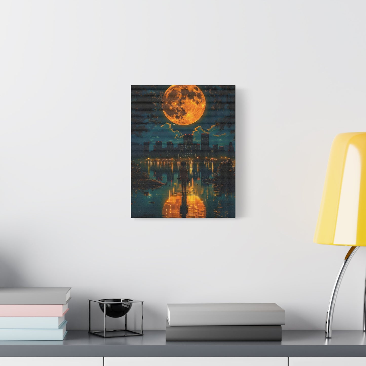 Because words have the power to move you let them live on your wall, Unique Nightscape Decoration, Perfect for Any Occasion