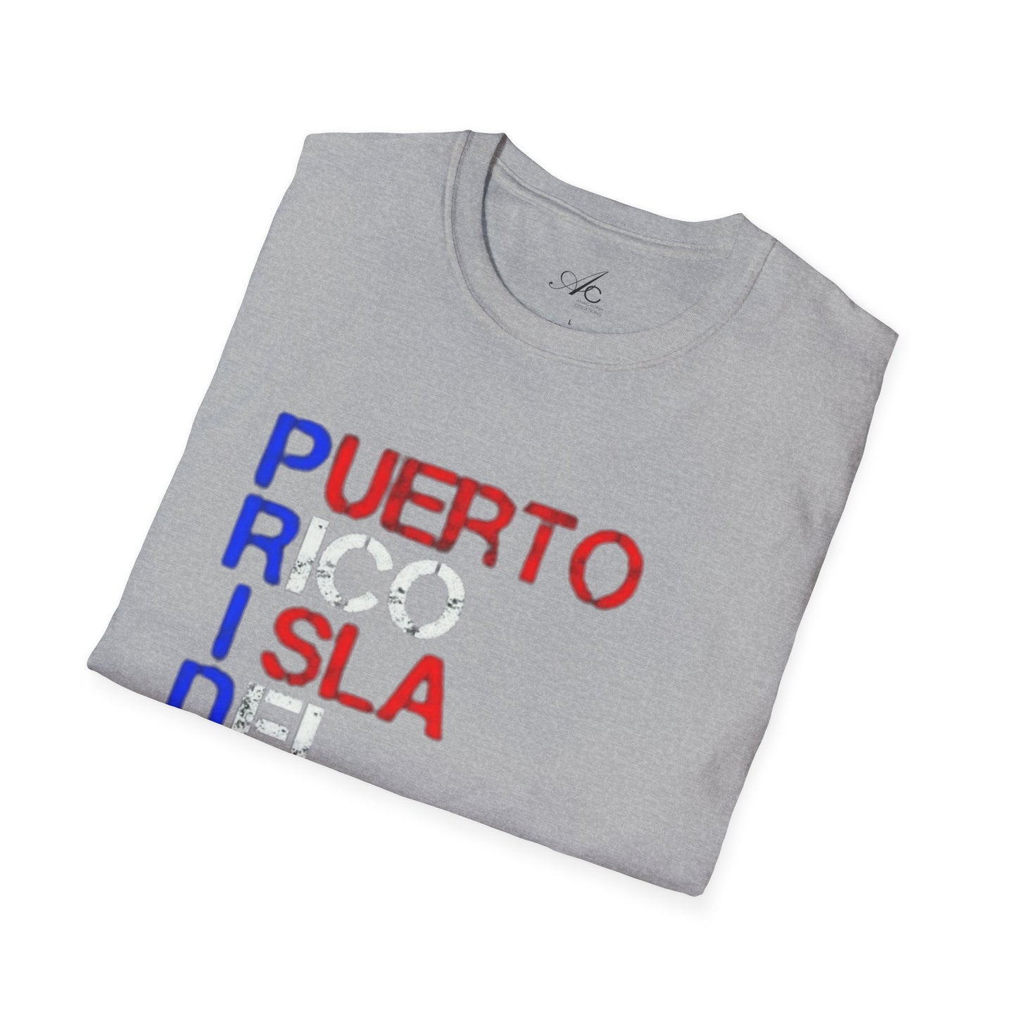 Puerto Rico Pride Tee – LGBTQ+ Unisex Softstyle Shirt for Festivals & Heritage Celebrations