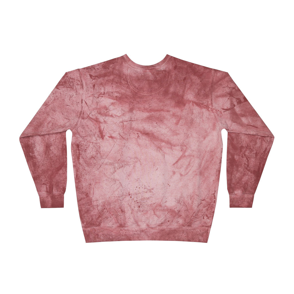 Autism Awareness & Pride Collection Mama Color Blast Crewneck Sweatshirt - Unisex Tie-Dye Style