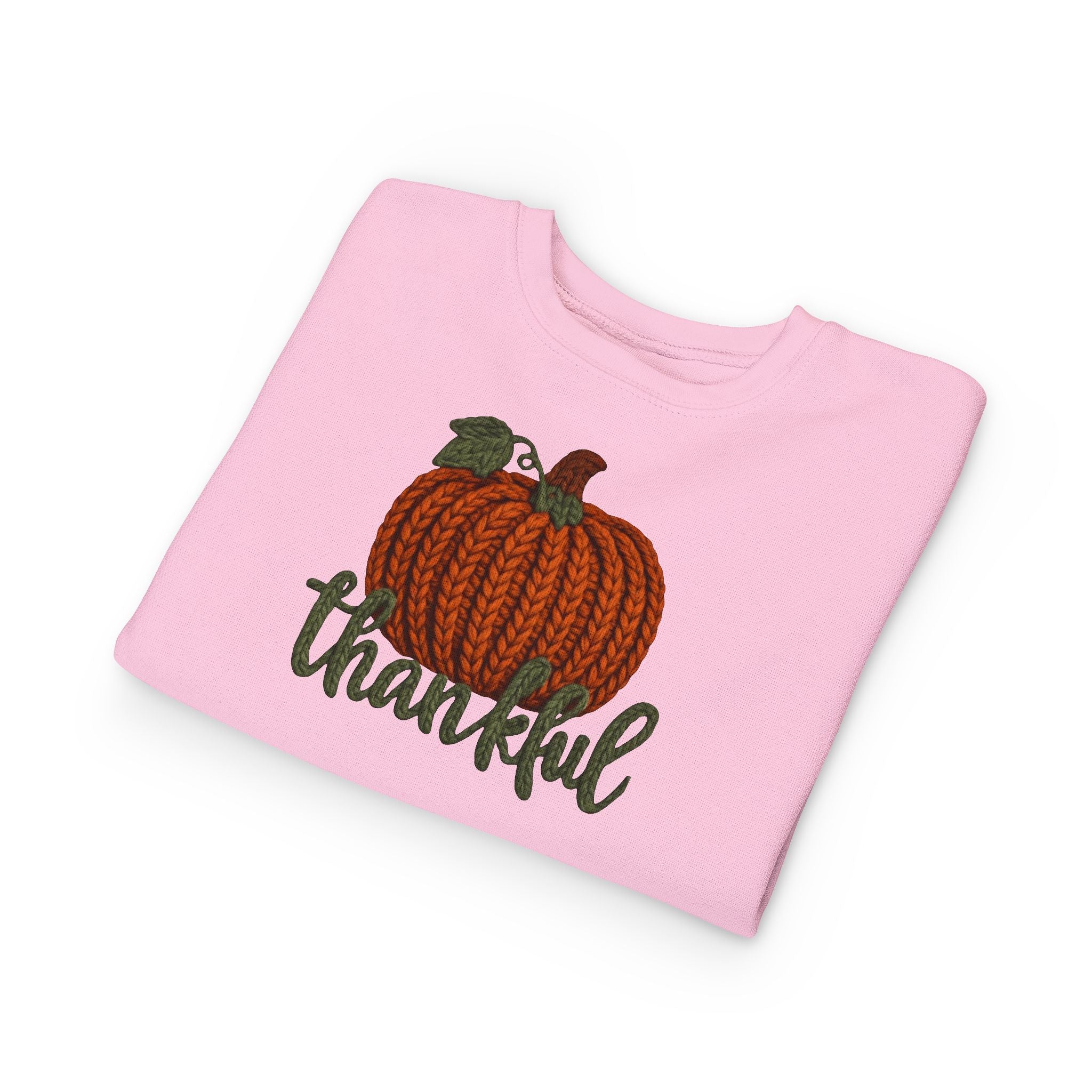 Toddler Sweatshirt  "Thankful" Pumpkin Fall Pullover