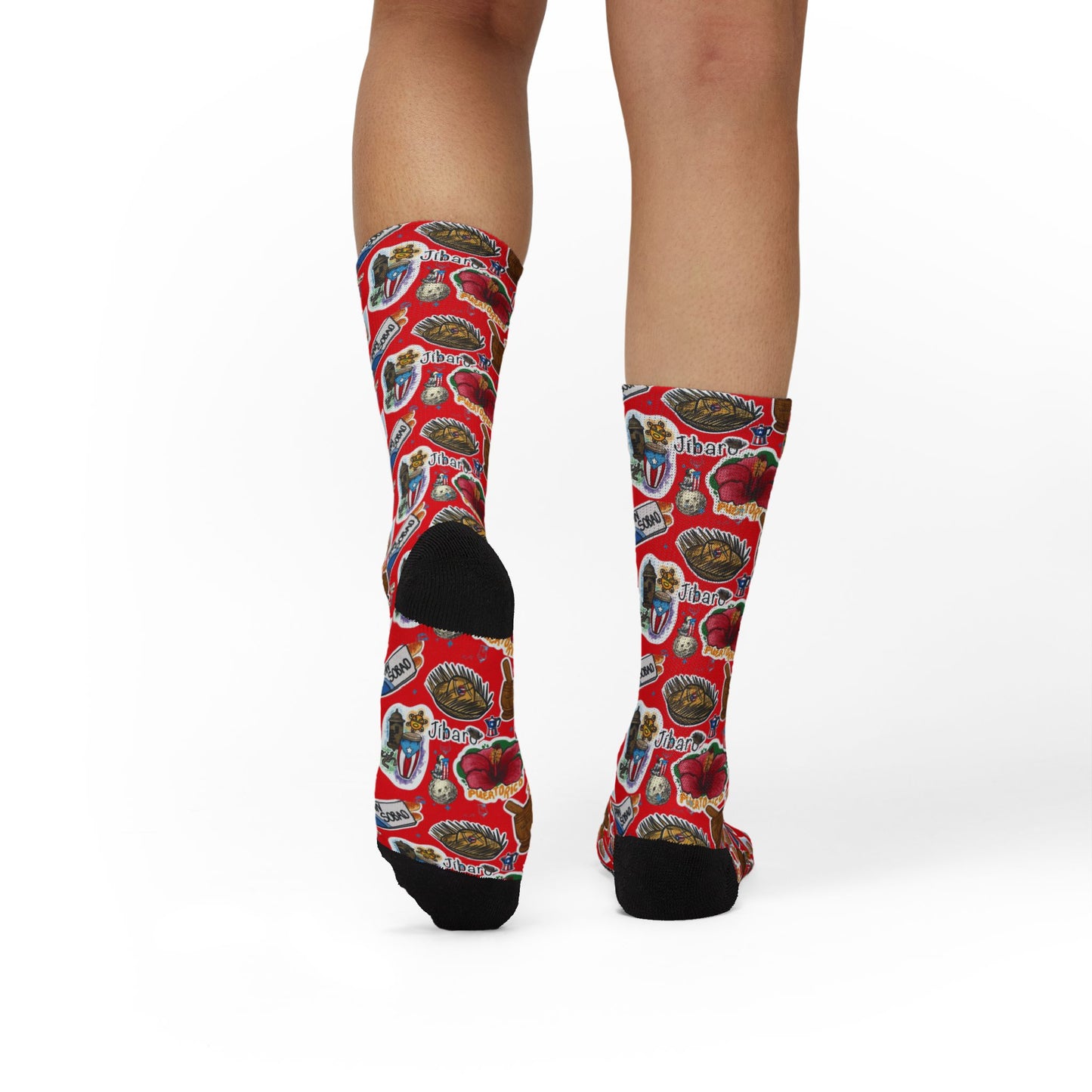 Puerto Rico Pride Sublimation Socks