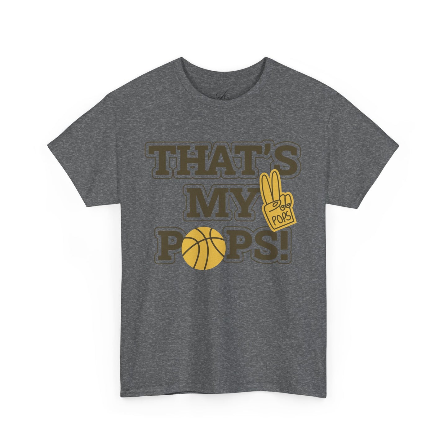 Basketball Dad Tee, Unisex Heavy Cotton T-Shirt for Father's Day, Sports Gift, Father's Day Gift, Family Tee, Casual Wear