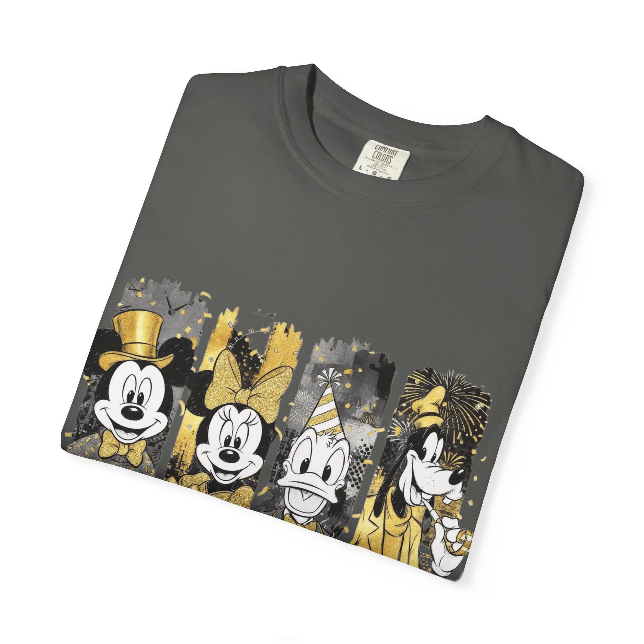 New Year Mickey & Friends T-Shirt  'Happy New Year' Graphic Tee