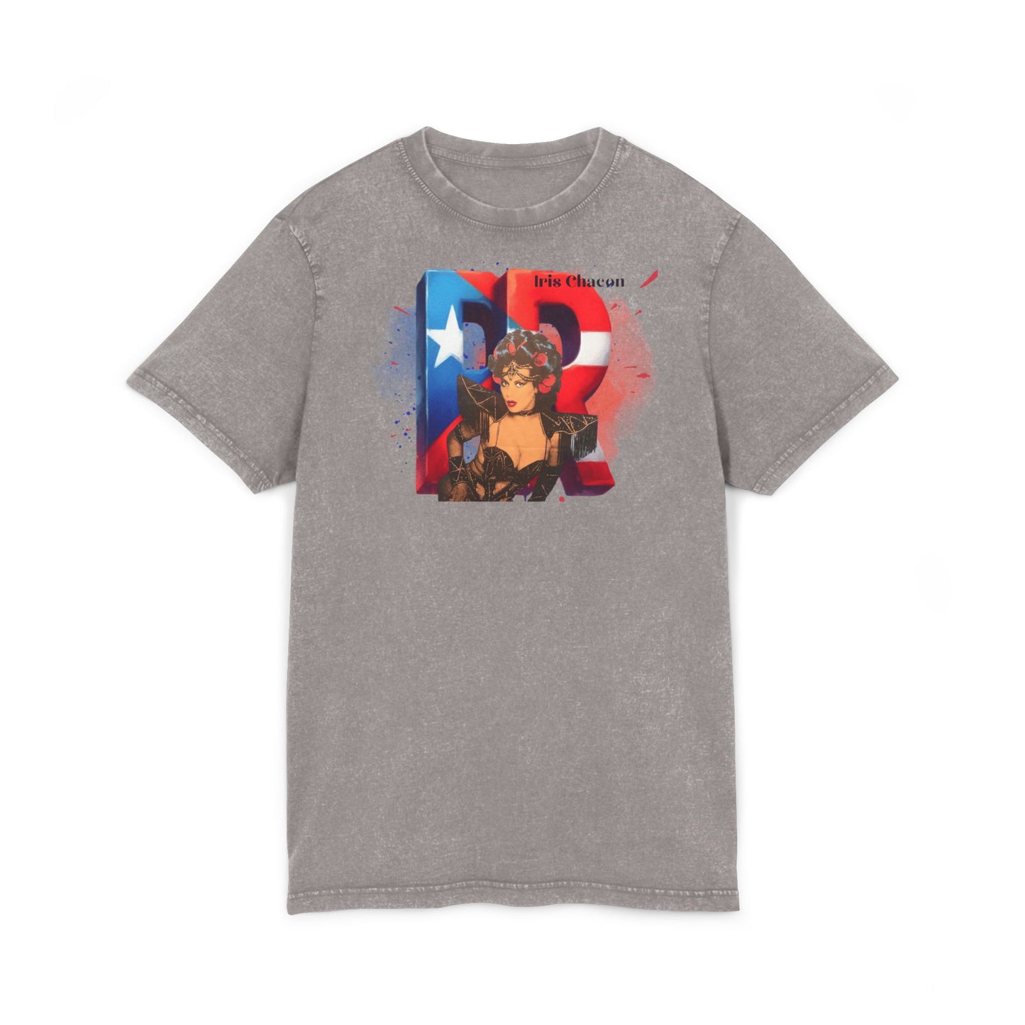 Puerto Rican Iris Chacon , Vintage Graphic Shirt, Casual Wear, Festival Apparel, Summer T-Shirt, Gift for Her