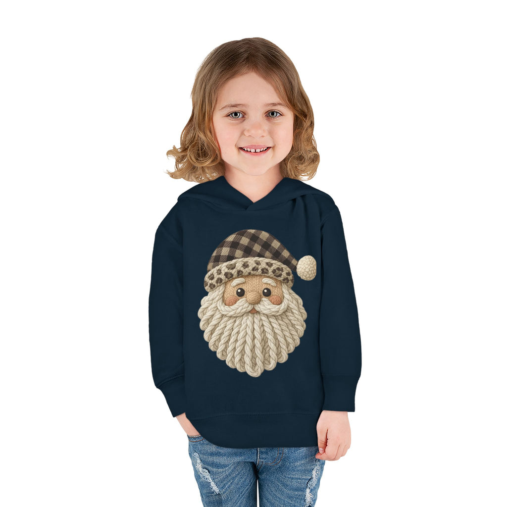 Toddler Hoodie  Cozy Plaid Santa Gnome Pullover