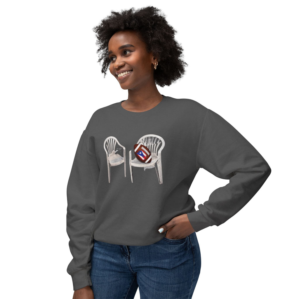 Benito Super Bowl 94 Puerto Rico Shirt Chair Vibes Crewneck Sweatshirt