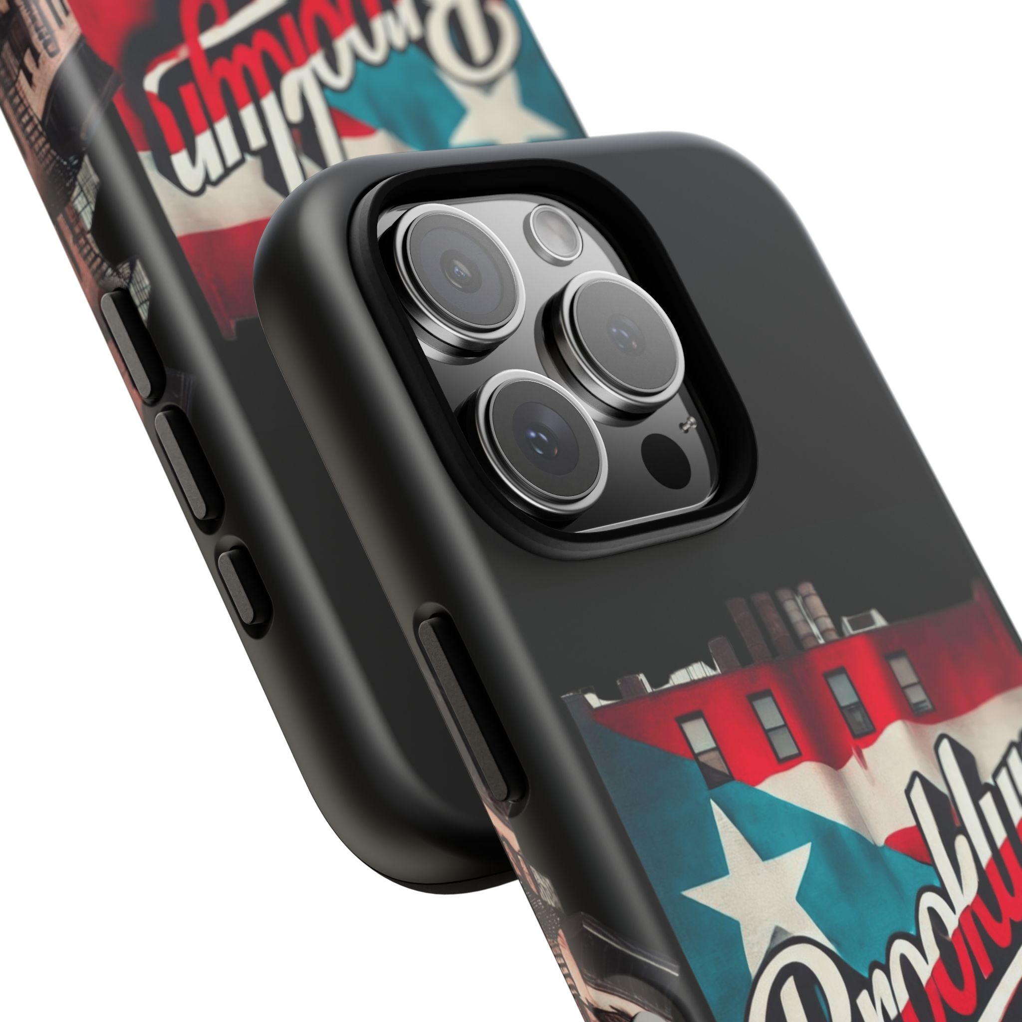 Brooklyn Street Art Phone Case  Urban Graffiti Protective Cover