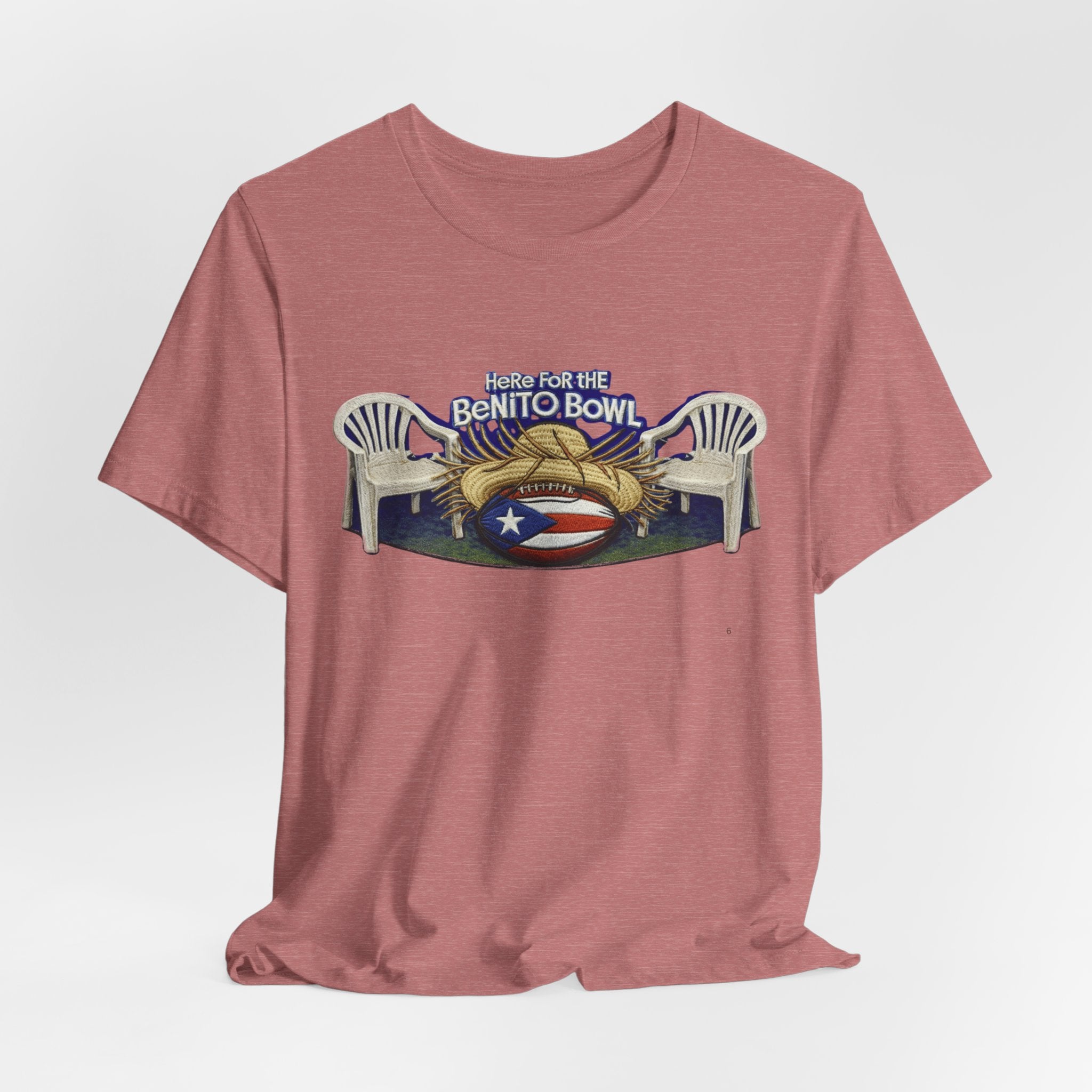 Benito Bowl Puerto Rico Football Tee