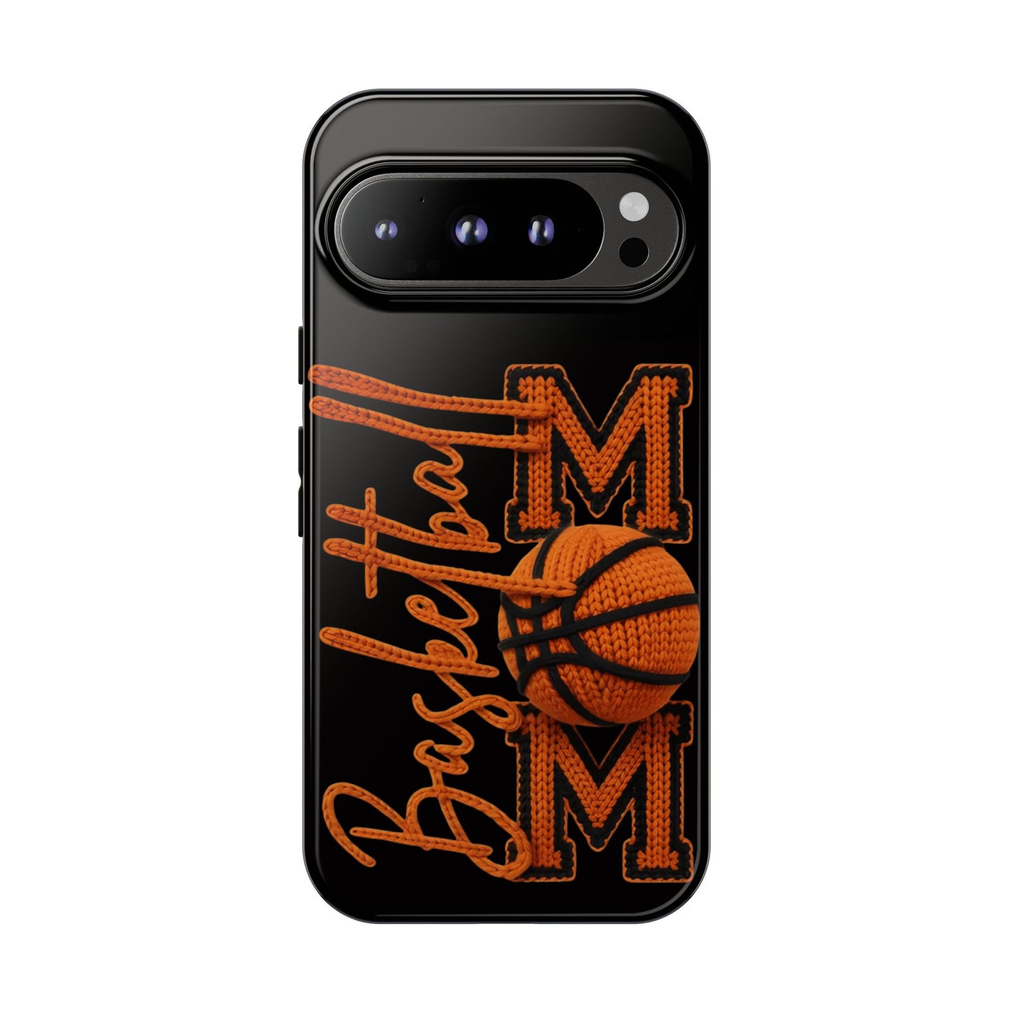 Basketball Mom Phone Case  'Basketball MOM' Protective Hard Cover