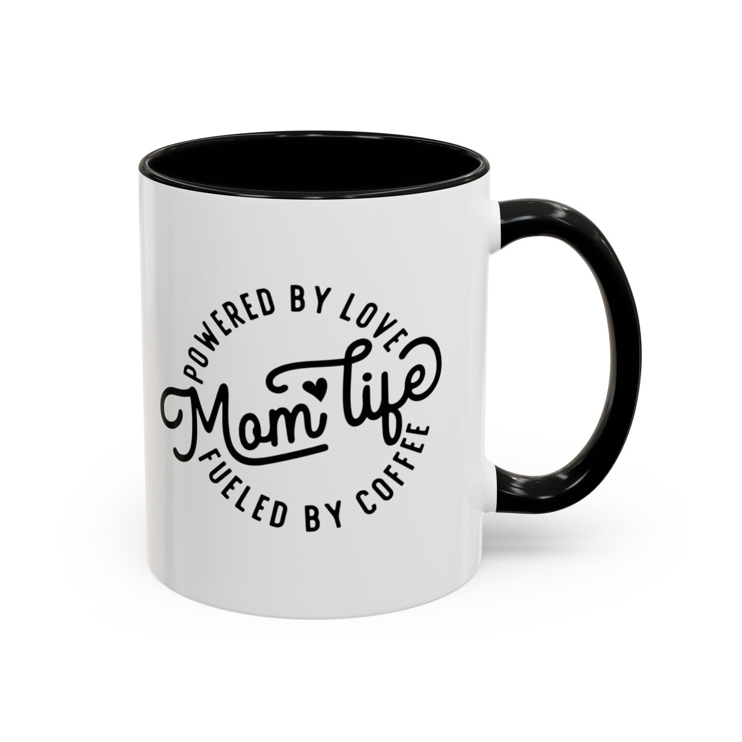 Moms Love Mug: A Daily Reminder of Appreciation Accent Coffee Mug (11, 15oz)
