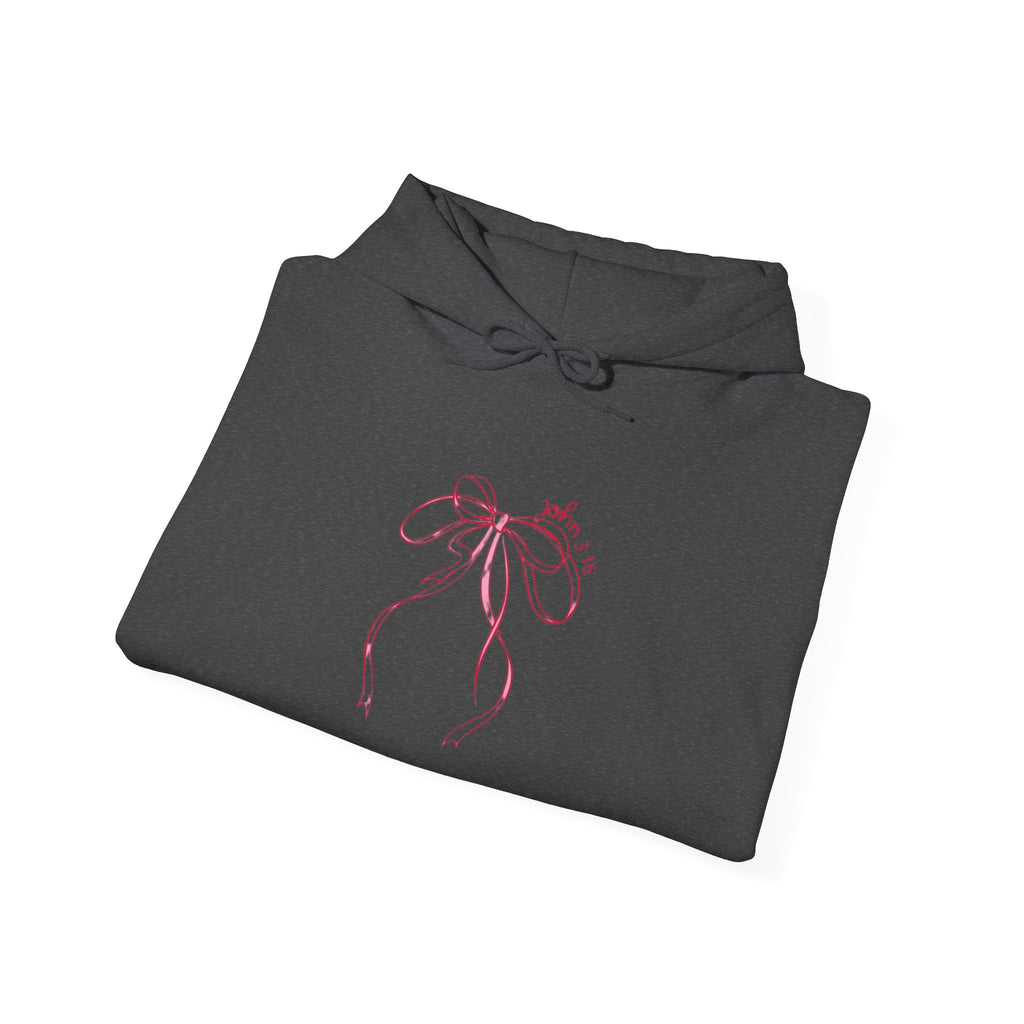 You Are So Loved Hoodie Heart Full” Heart Ribbon Comfort Sweatshirt