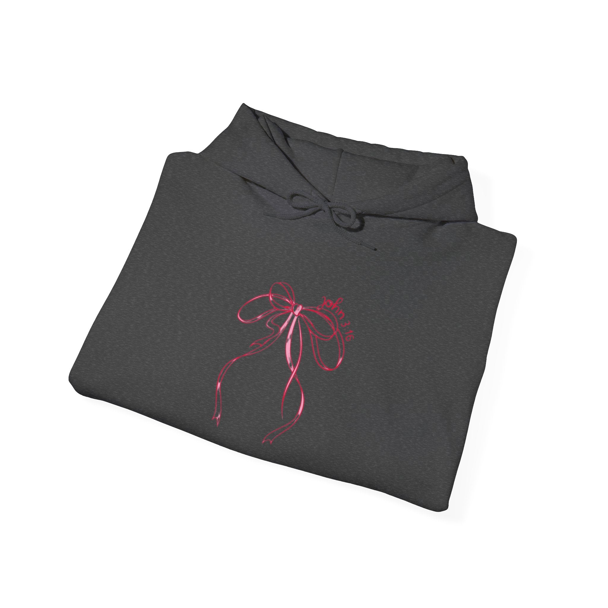 You Are So Loved Hoodie Heart Full” Heart Ribbon Comfort Sweatshirt