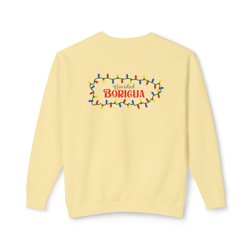 Medalla Light Puerto Rican Holiday Sweatshirt  Navidad Boricua Crewneck Puerto Rico Navidade