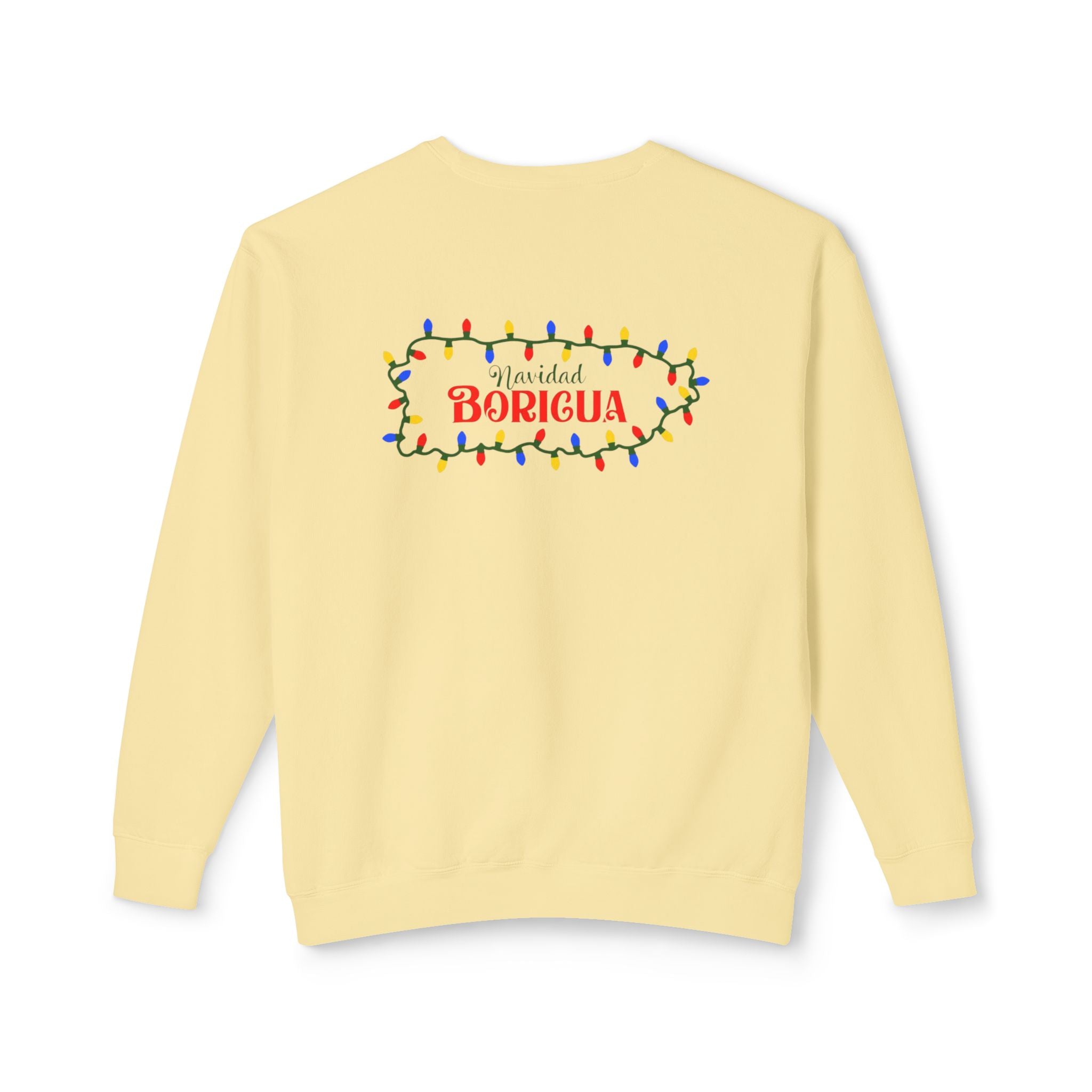 Medalla Light Puerto Rican Holiday Sweatshirt  Navidad Boricua Crewneck Puerto Rico Navidade