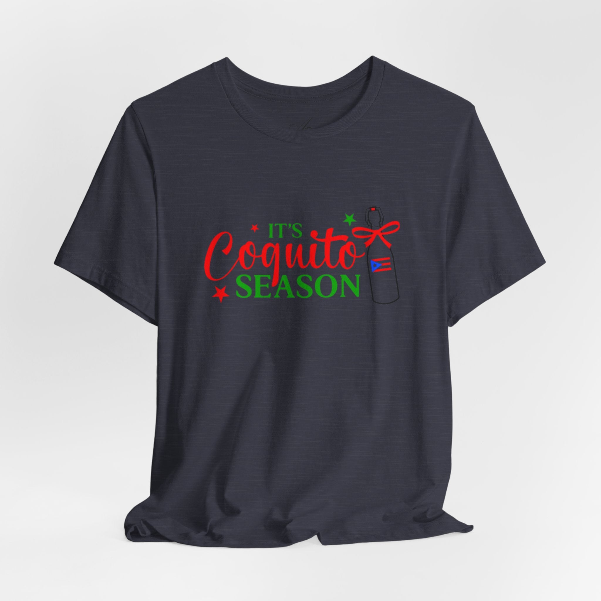 It's Coquito Season T-Shirt - Christmas Puerto Rican Holiday Cocktail Tee