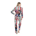 Mickey & Minnie Plaid Satin Pajama Set  Women’s Holiday Lounge PJs