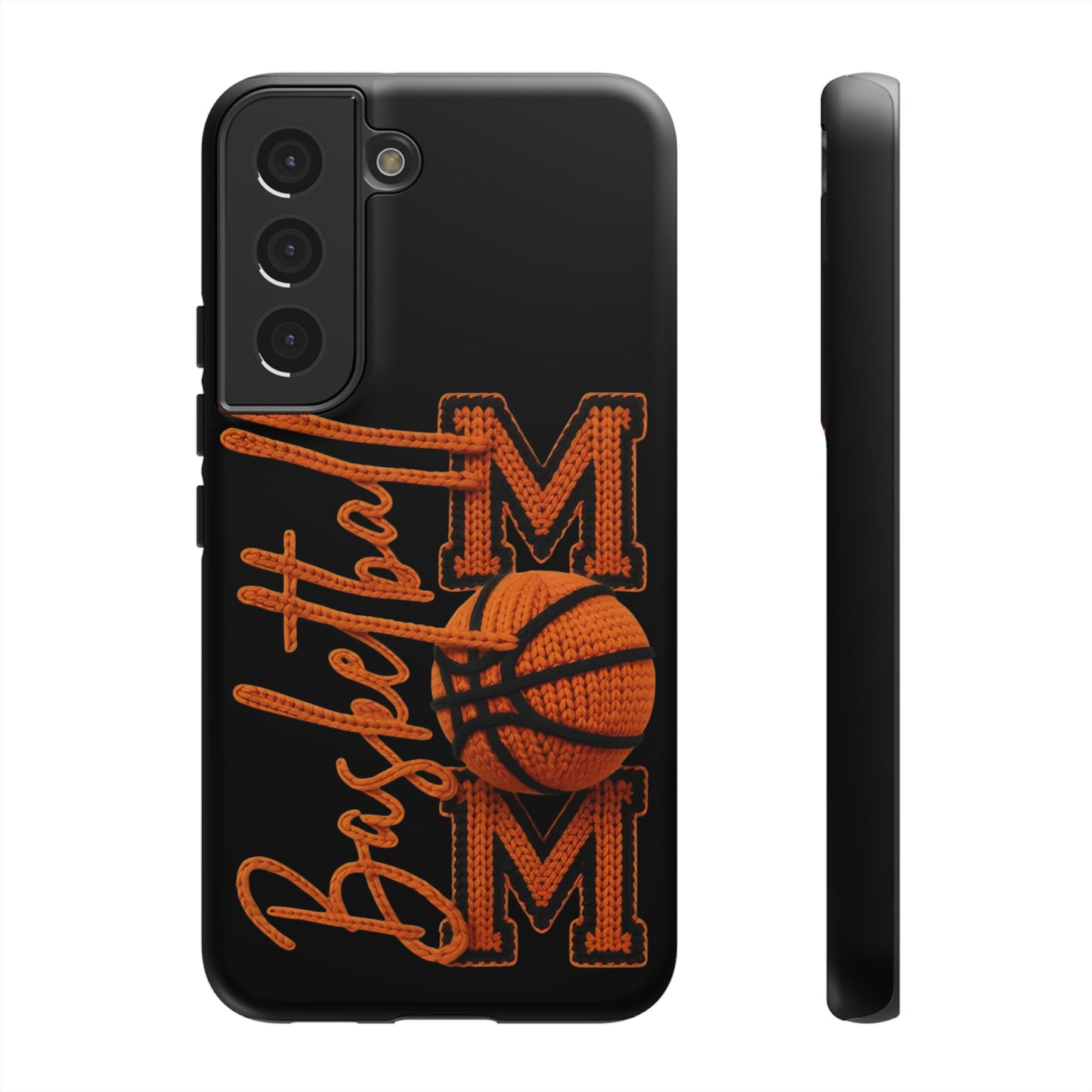 Basketball Mom Phone Case  'Basketball MOM' Protective Hard Cover