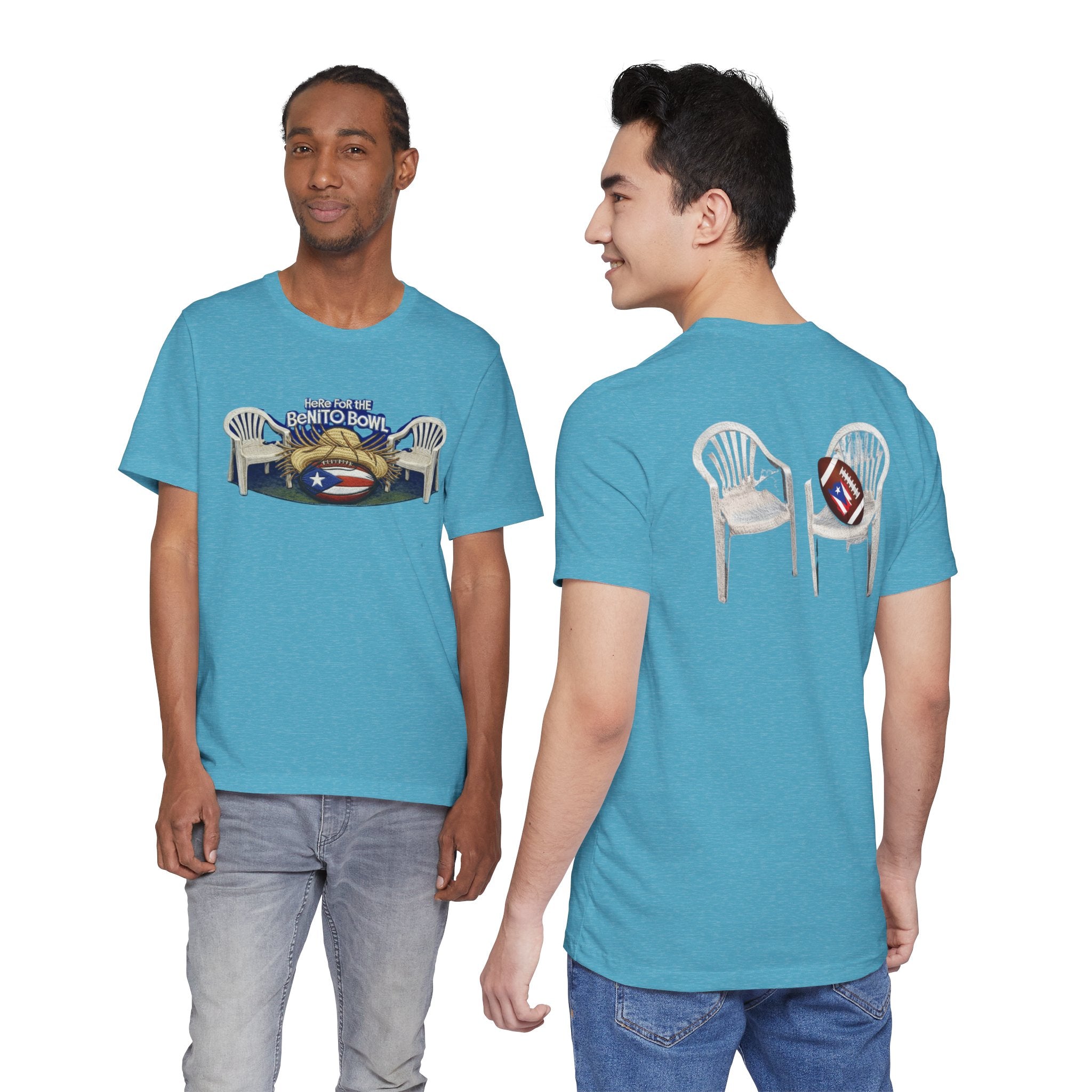 Benito Bowl Puerto Rico Football Tee