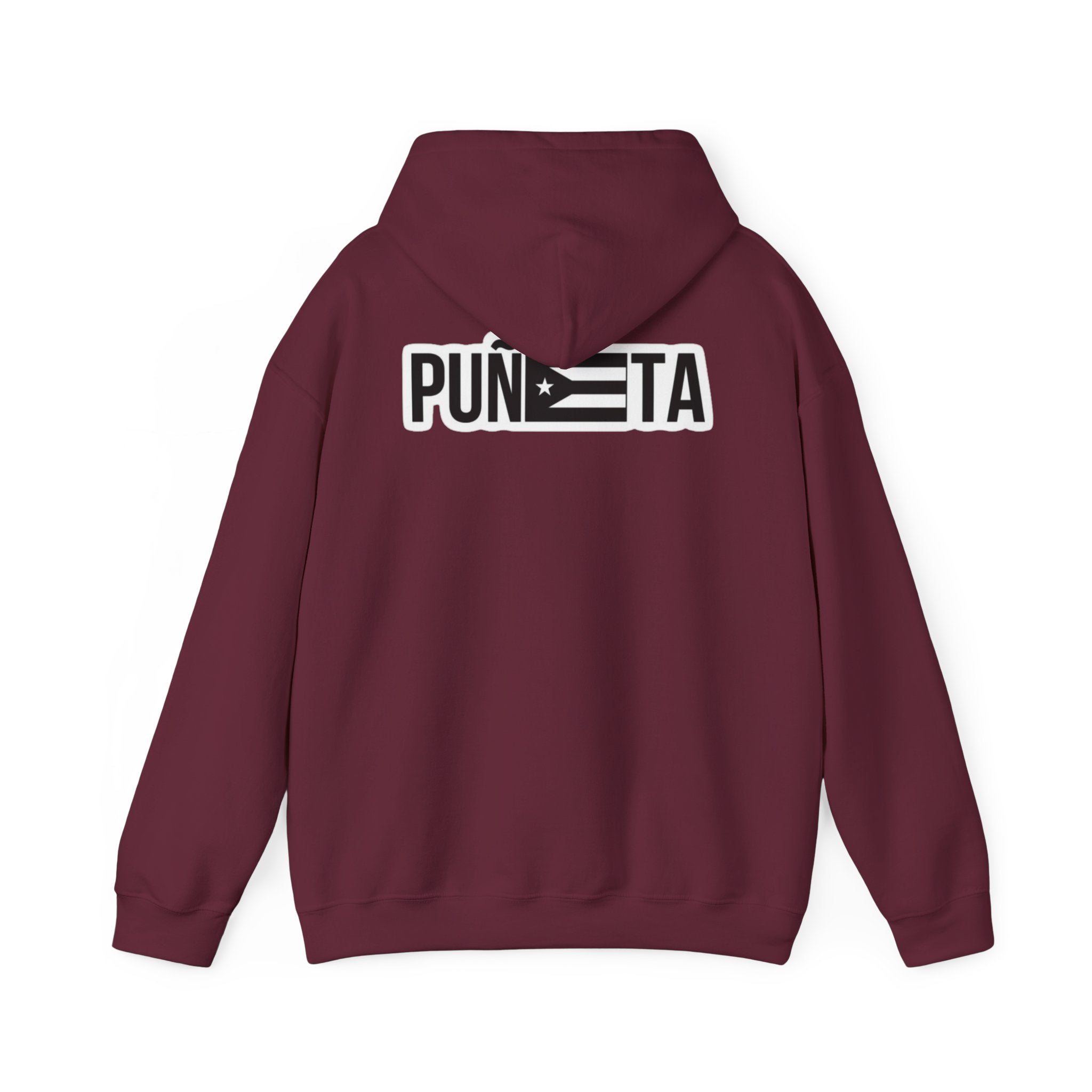 Puerto Rican Pride Hoodie  “No Nos representan” Front & Puñeta Flag Back