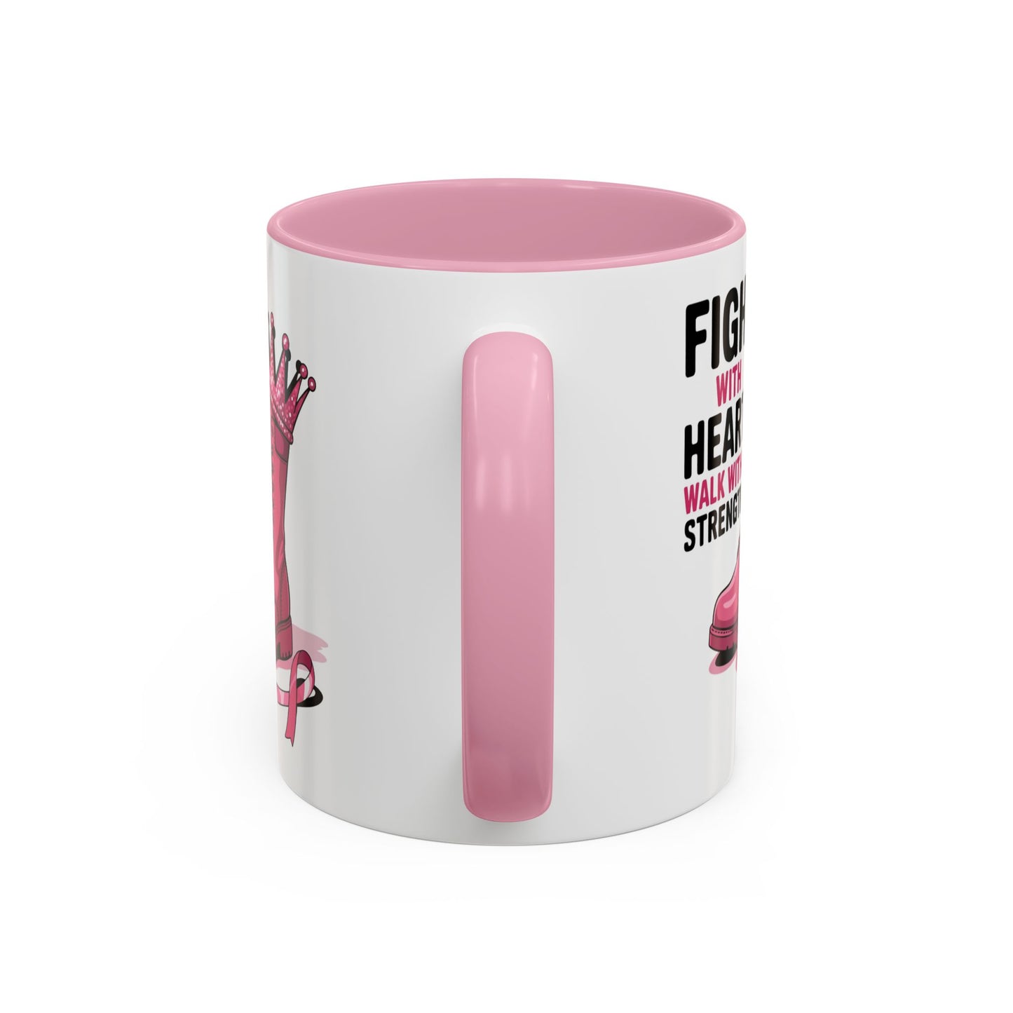 You Beat It! Cancer Survivor Mug | Motivational Gift for Her or Him | Warrior Mug