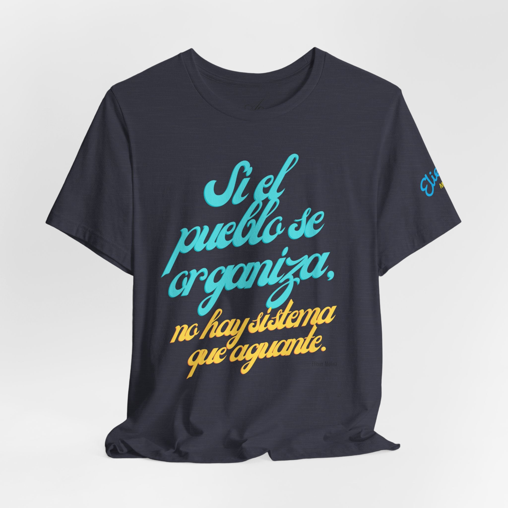 Spanish Script Tee  “Si el pueblo se organiza” Graphic T-Shirt
