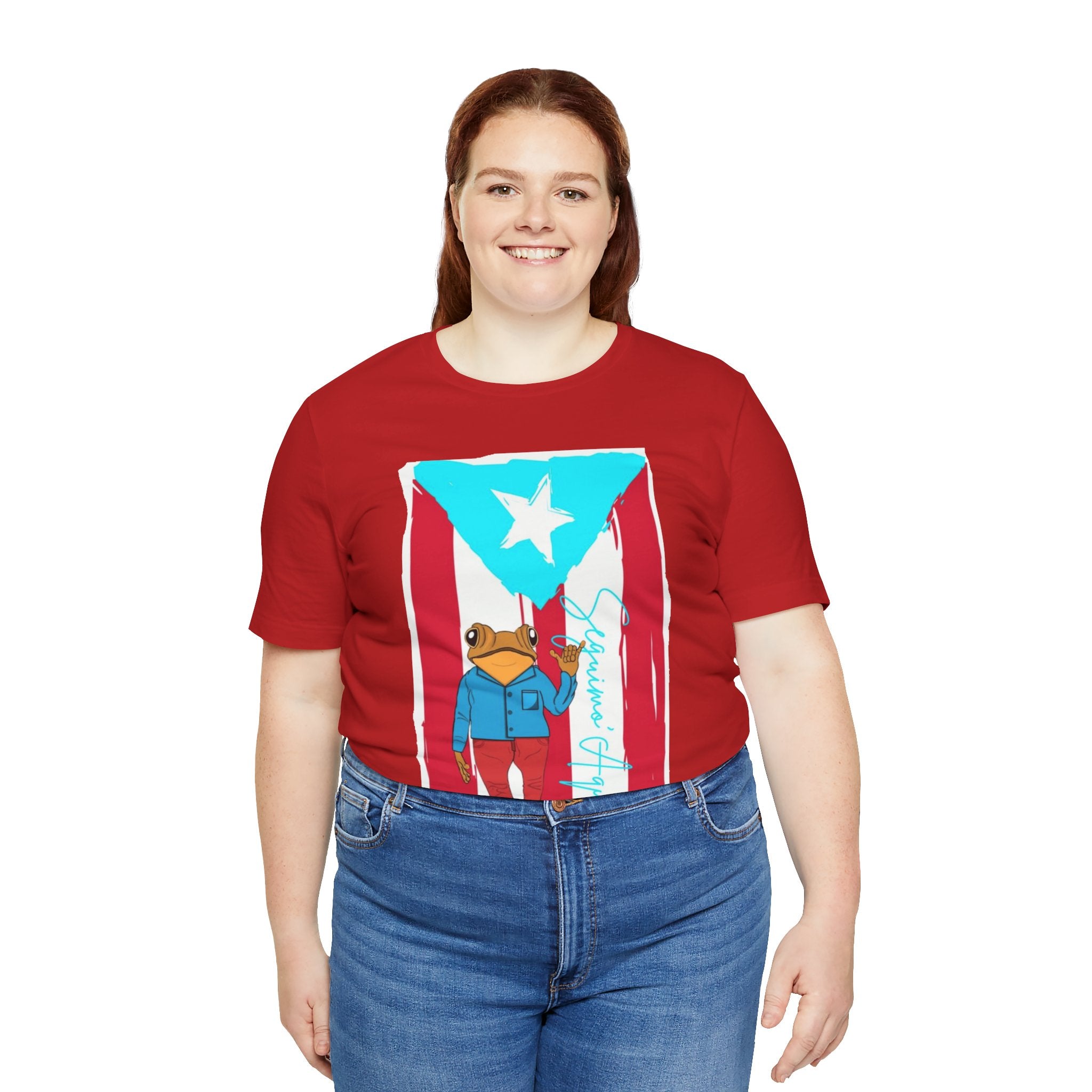 Puerto Rican Coqui Flag T‑Shirt  Boricua Pride Tee