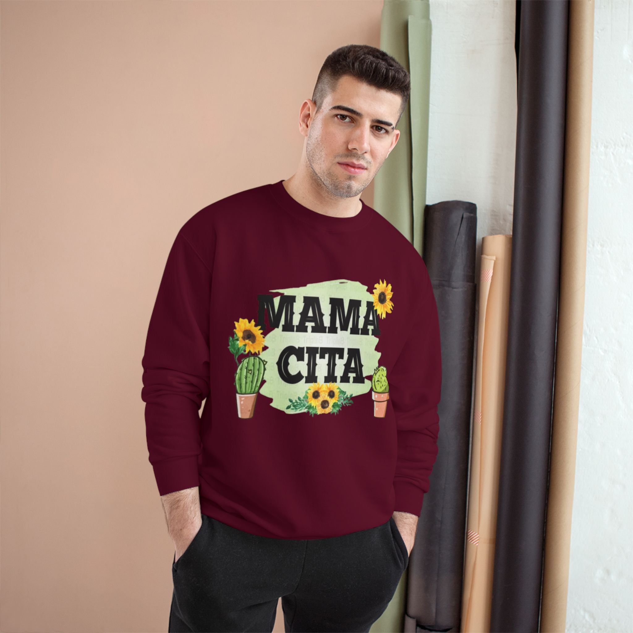 Mama Cita Sweatshirt  Floral Cactus Mother's Day Crewneck