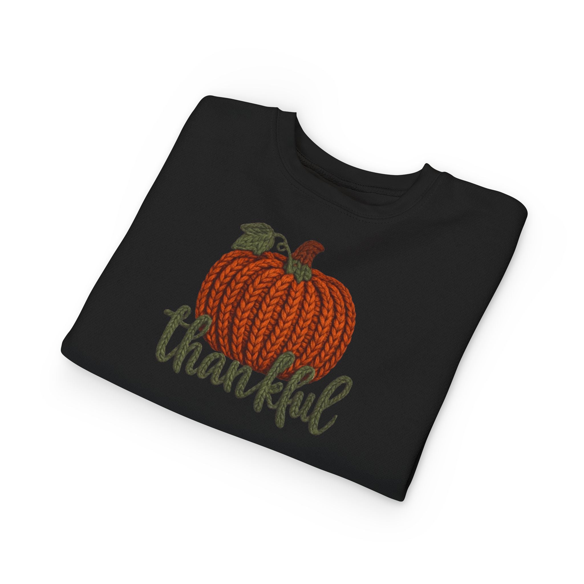 Toddler Sweatshirt  "Thankful" Pumpkin Fall Pullover