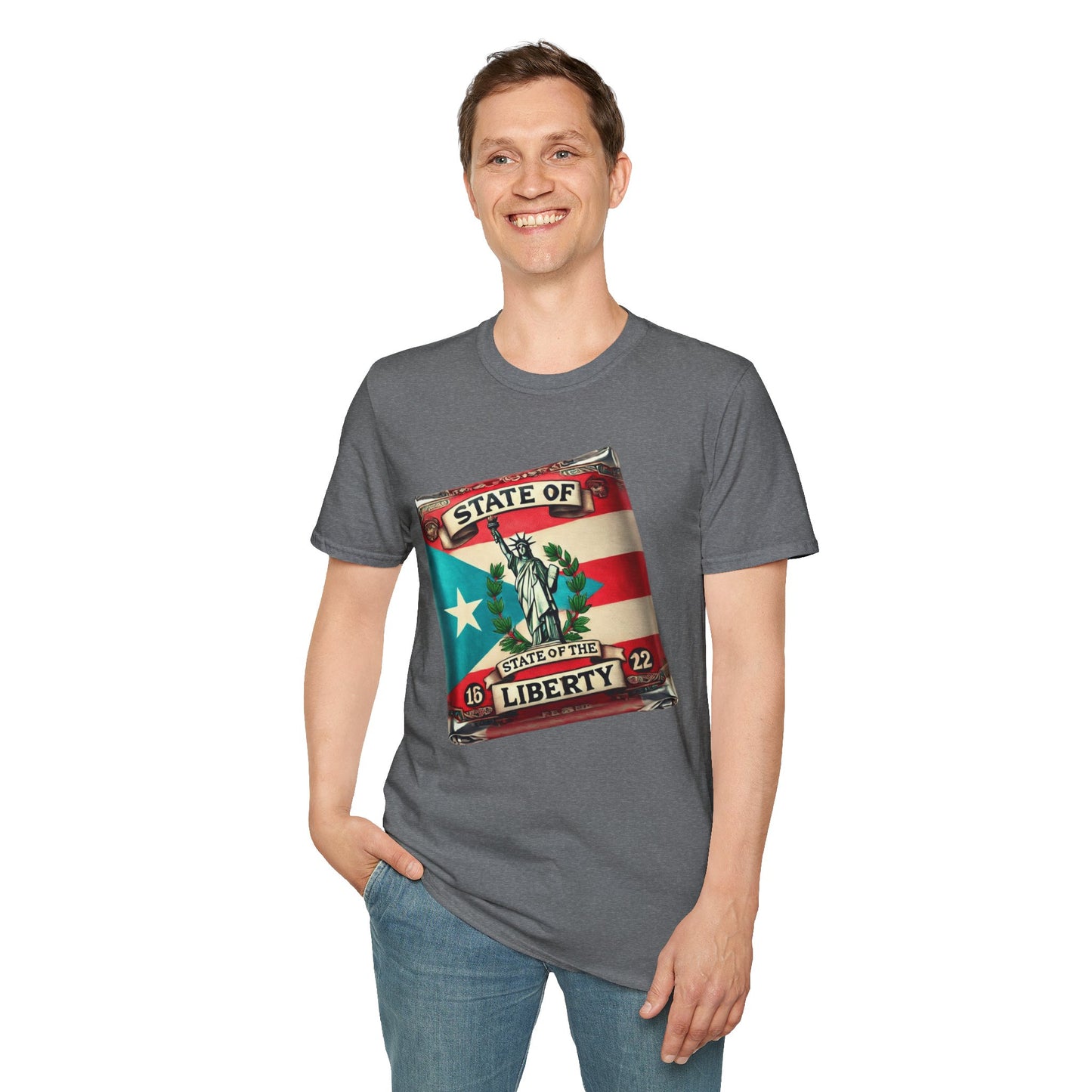 Puerto Rican Heritage Shirt Gift for Patriots, National Holiday Apparel, USA Pride Shirt