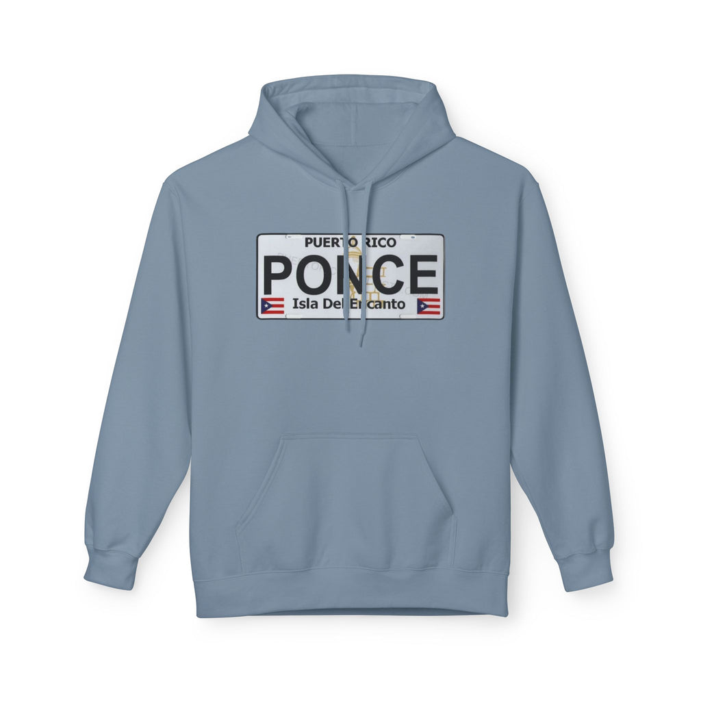 Ponce Puerto Rico License Plate Hoodie Isla Del Encanto Pullover