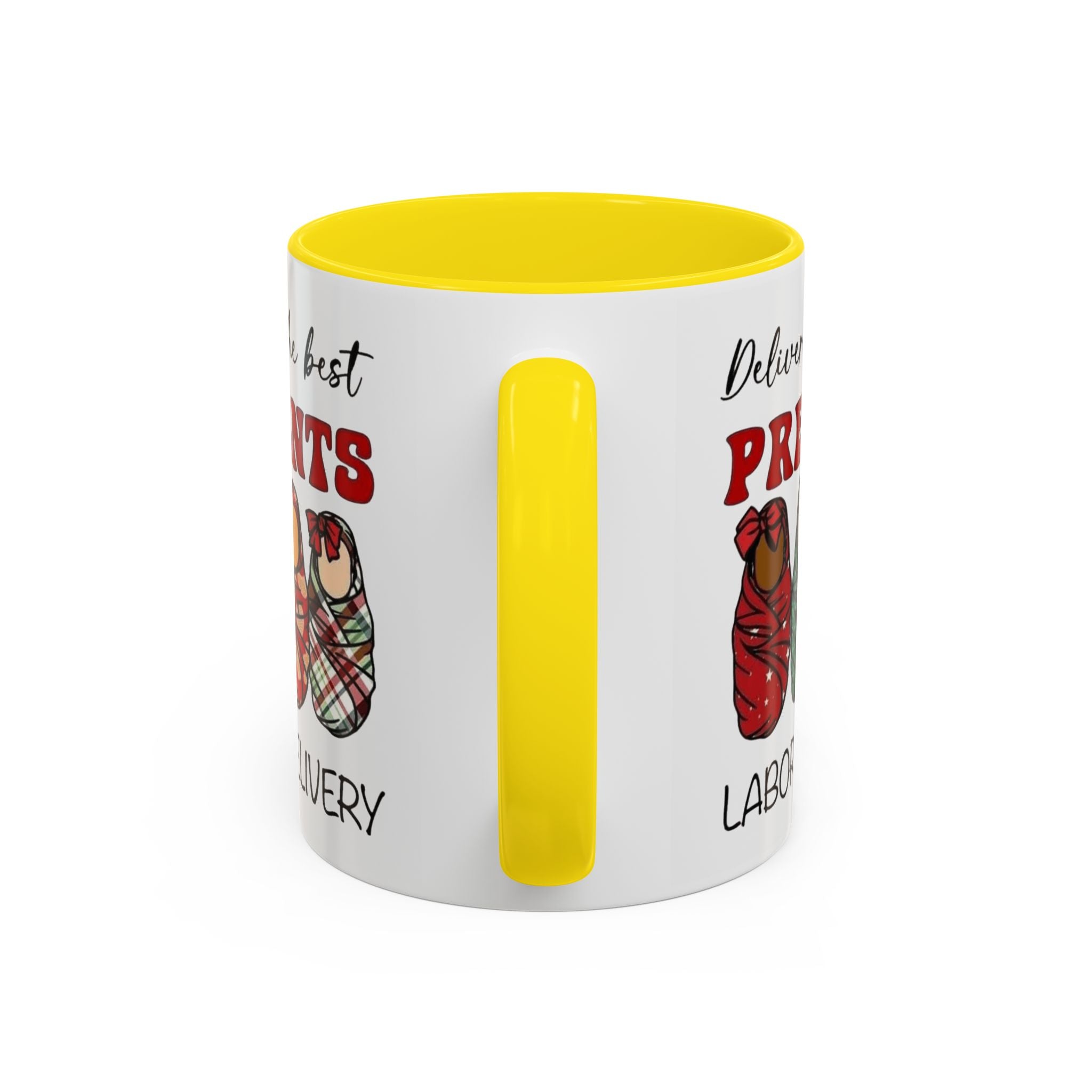 Christmas Presents Delivery Coffee Mug — "Delivering the Best Presents" Accent Mug Medical Christmas Mug,