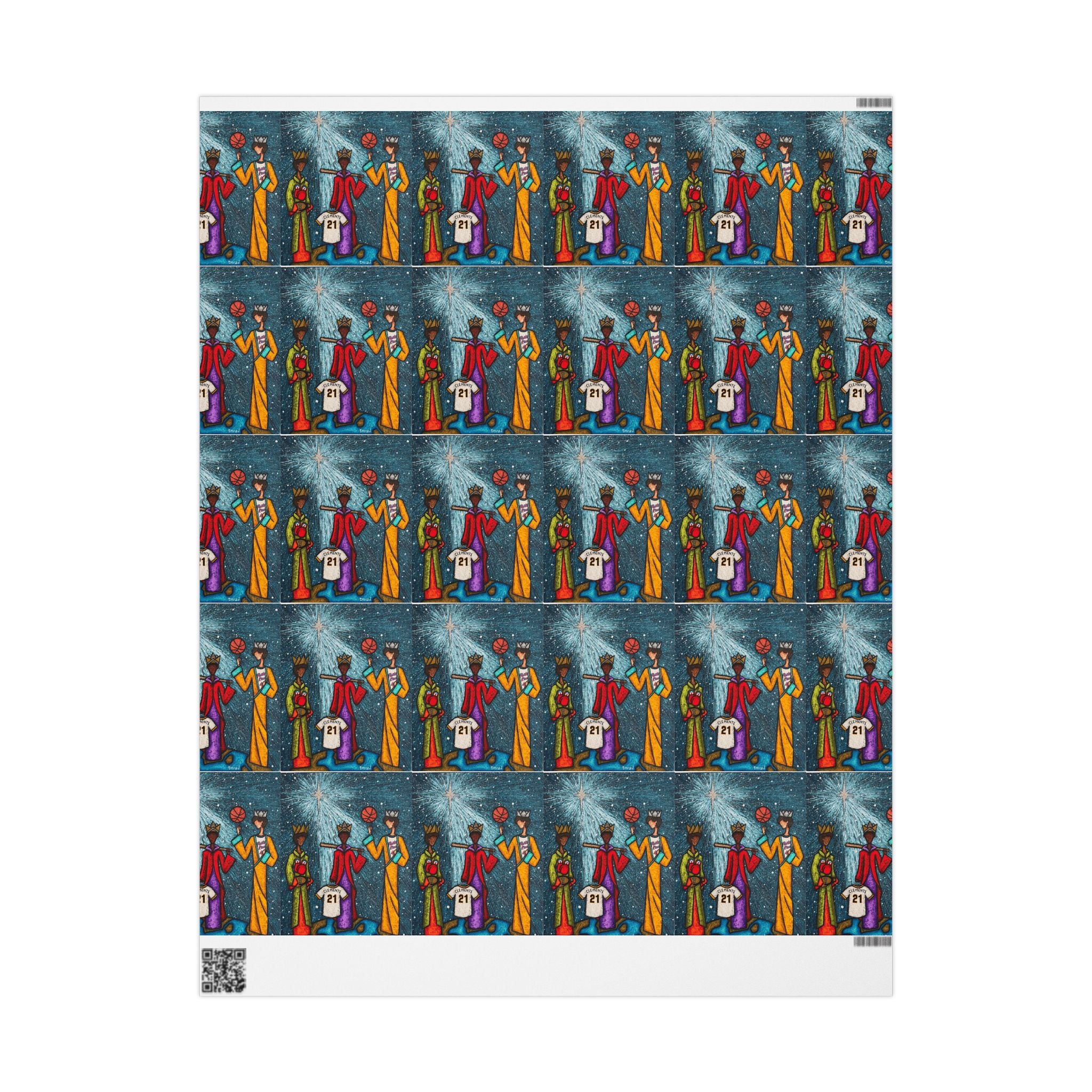 Puerto Rico Wrapping Paper – Cultural Gift Wrap | Boricua Heritage Design | Holiday & Celebration Gift Packaging