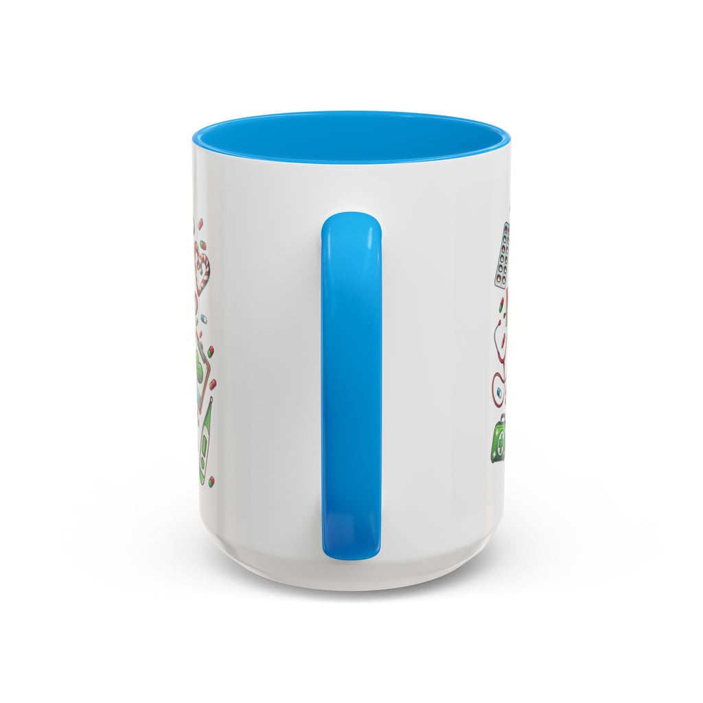 Nurse Elf Coffee Mug — Christmas Medical Holiday Gift (11oz & 15oz) Medical Christmas Mug