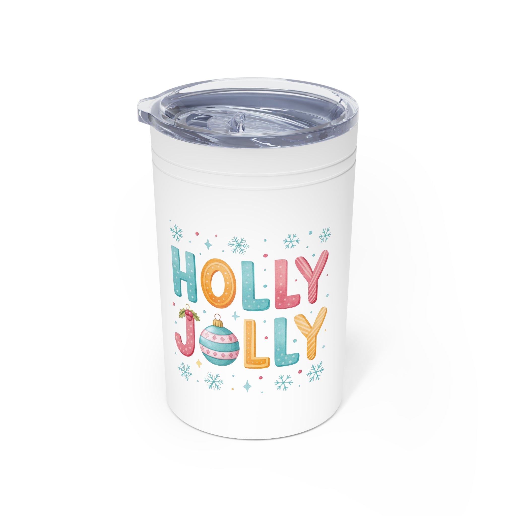 Christmas Design Holiday Cheer Tumbler - 11oz Insulated Drinkware